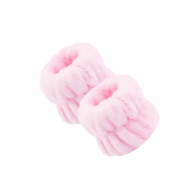 Glam'Up Skincare Manchettes Éponge Rose Lavables