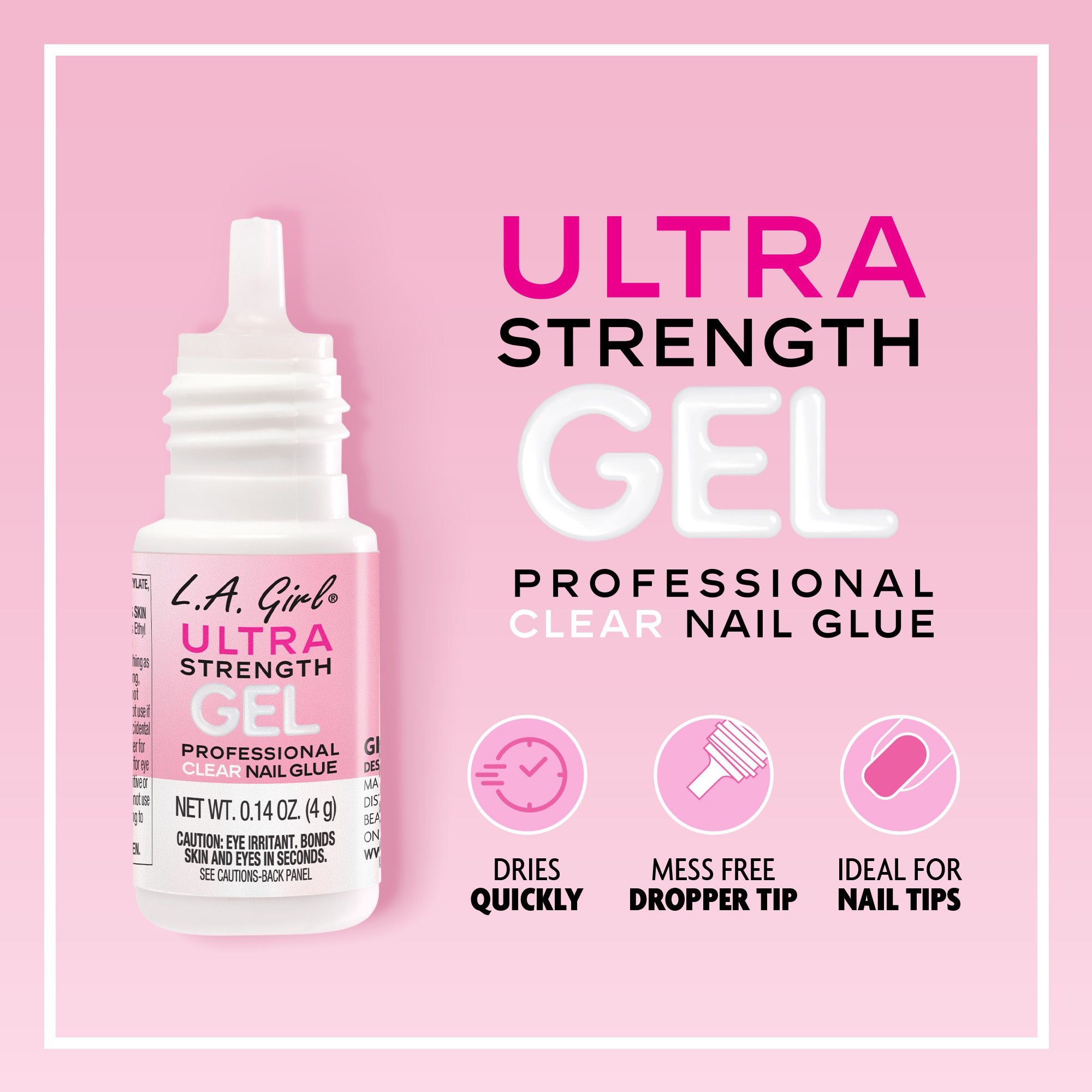 L.A. Girl Nails colle GNG130G ultra forte