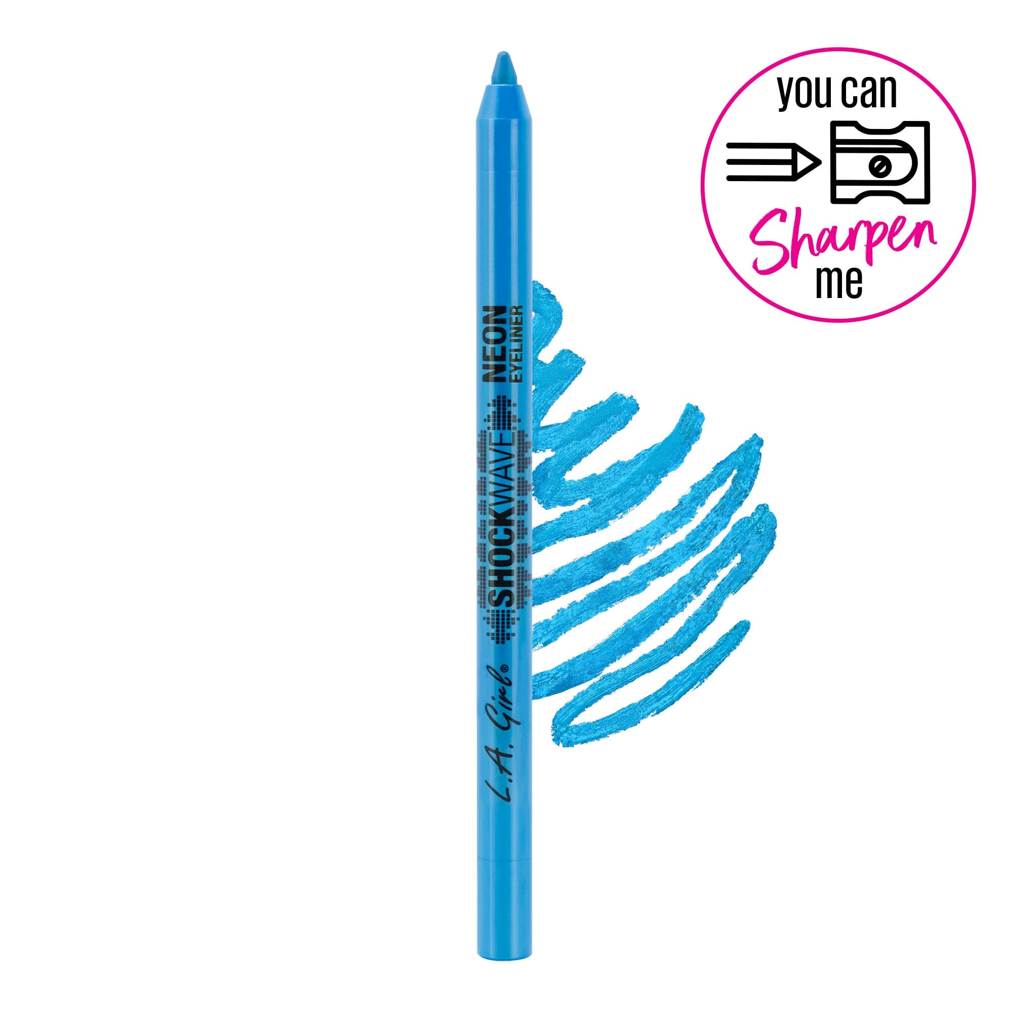 L.A. Girl Shockwave Crayon Eyeliner GP735 Electric tenue 16h
