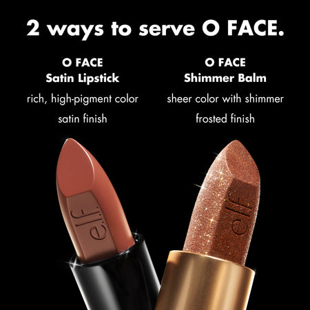 E.L.F. O FACE baume lèvres pailleté Choco-Litty hydratant
