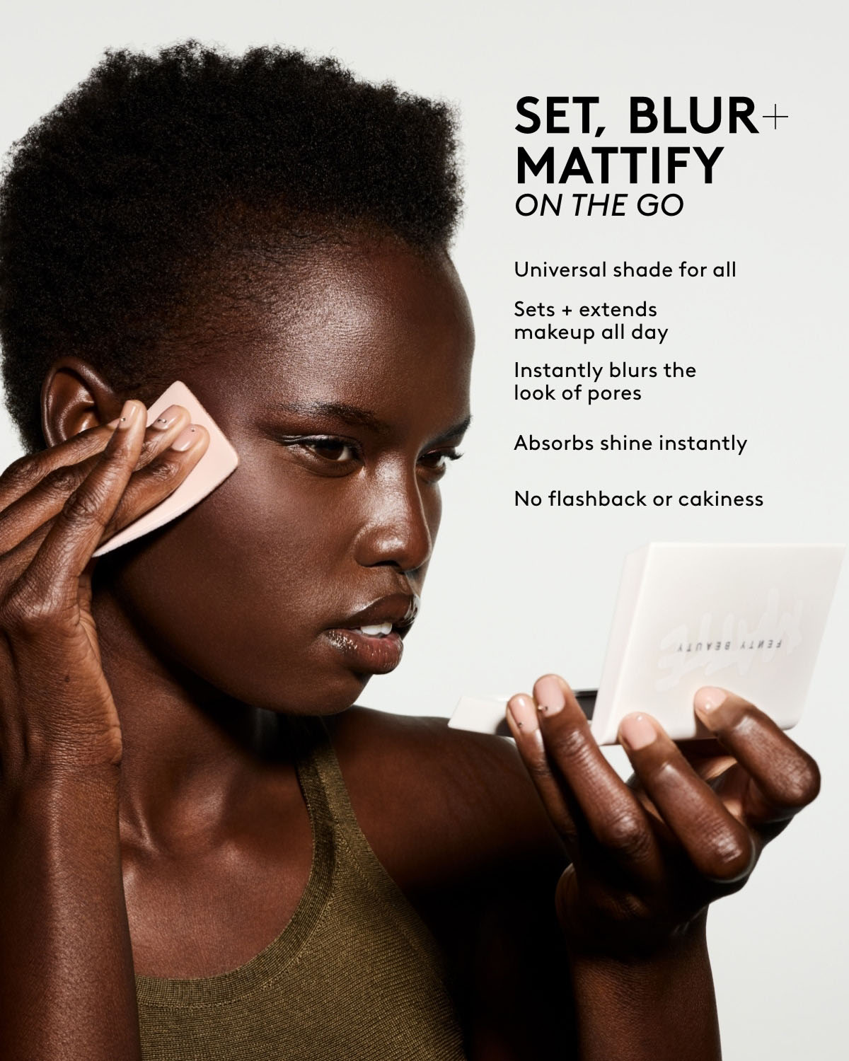 Fenty Beauty Oil Control Duo poudre + shampooing sec matifiant