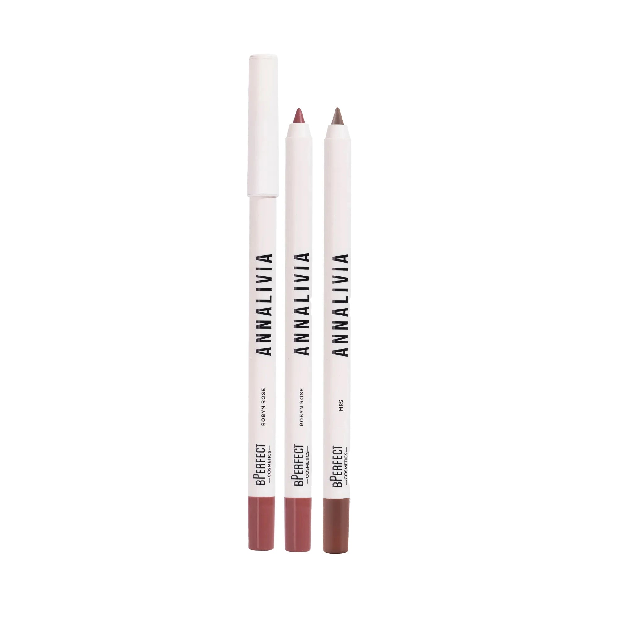 BPerfect Annalivia Lip Library crayon lèvres Robyn Rose + MRS