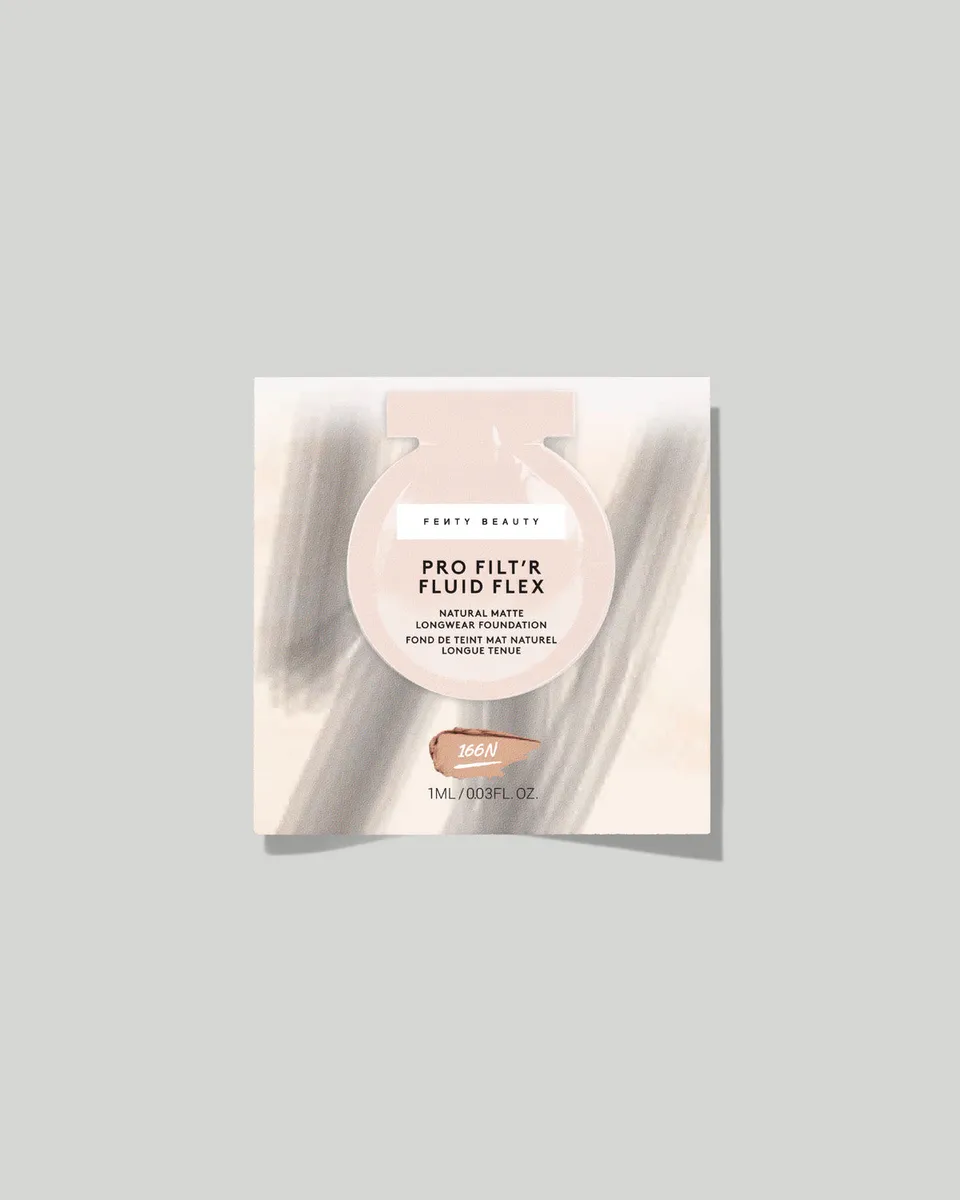 Fenty Beauty Pro Filt'r Fluid Flex Fond de Teint Échantillon 166N
