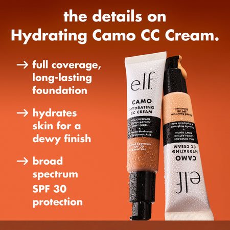 E.L.F Hydrating Camo CC Cream fond de teint SPF 30