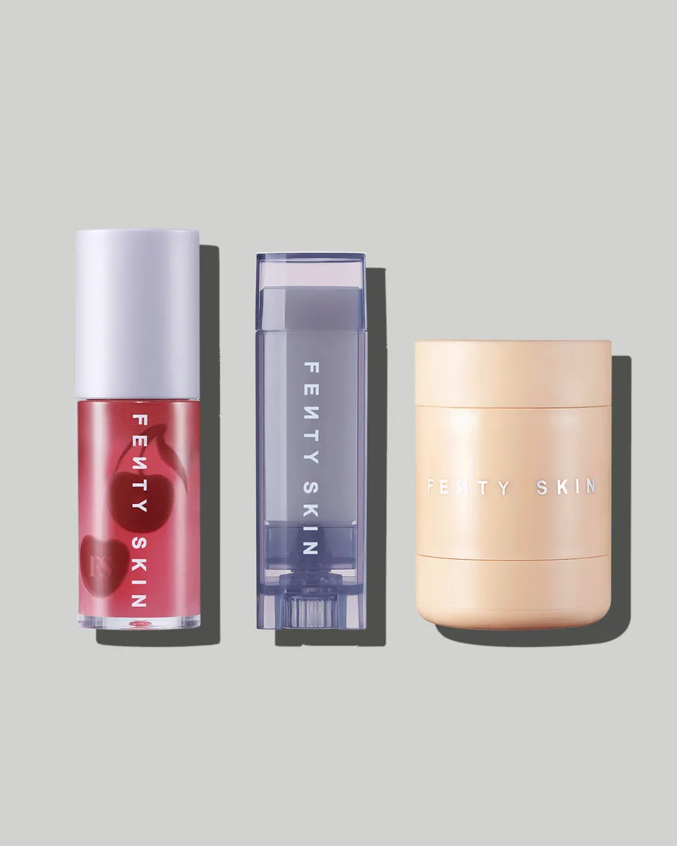 Fenty Beauty Lip Sav'rs Coffret Soin Lèvres Hydratant 3 Pièces