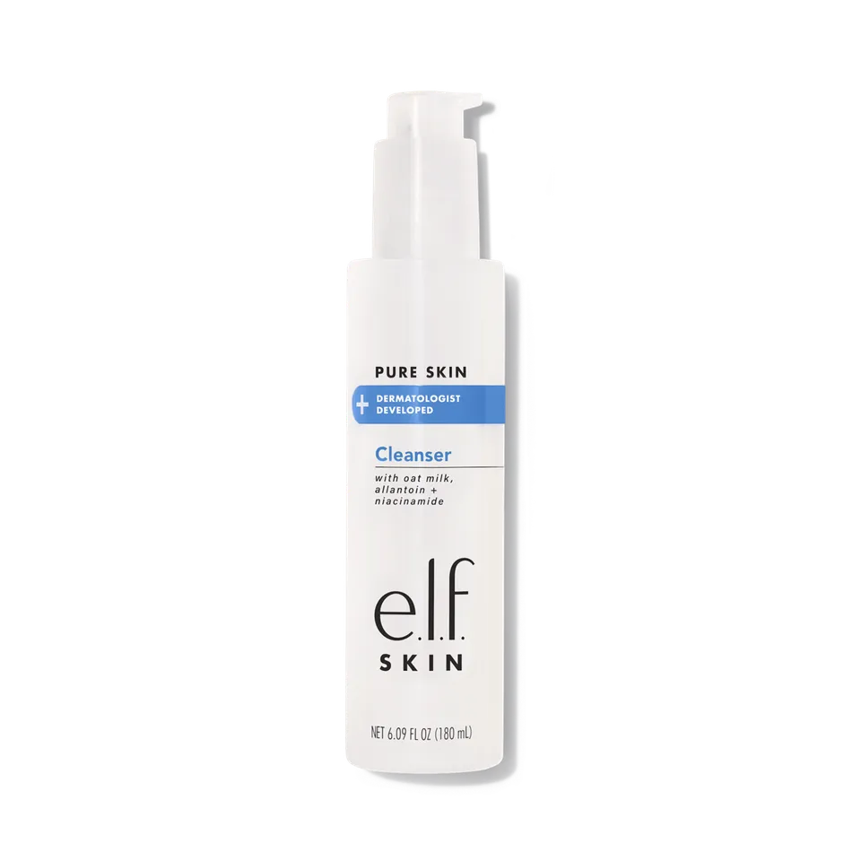 E.L.F. Pure Skin nettoyant visage avoine sans parfum