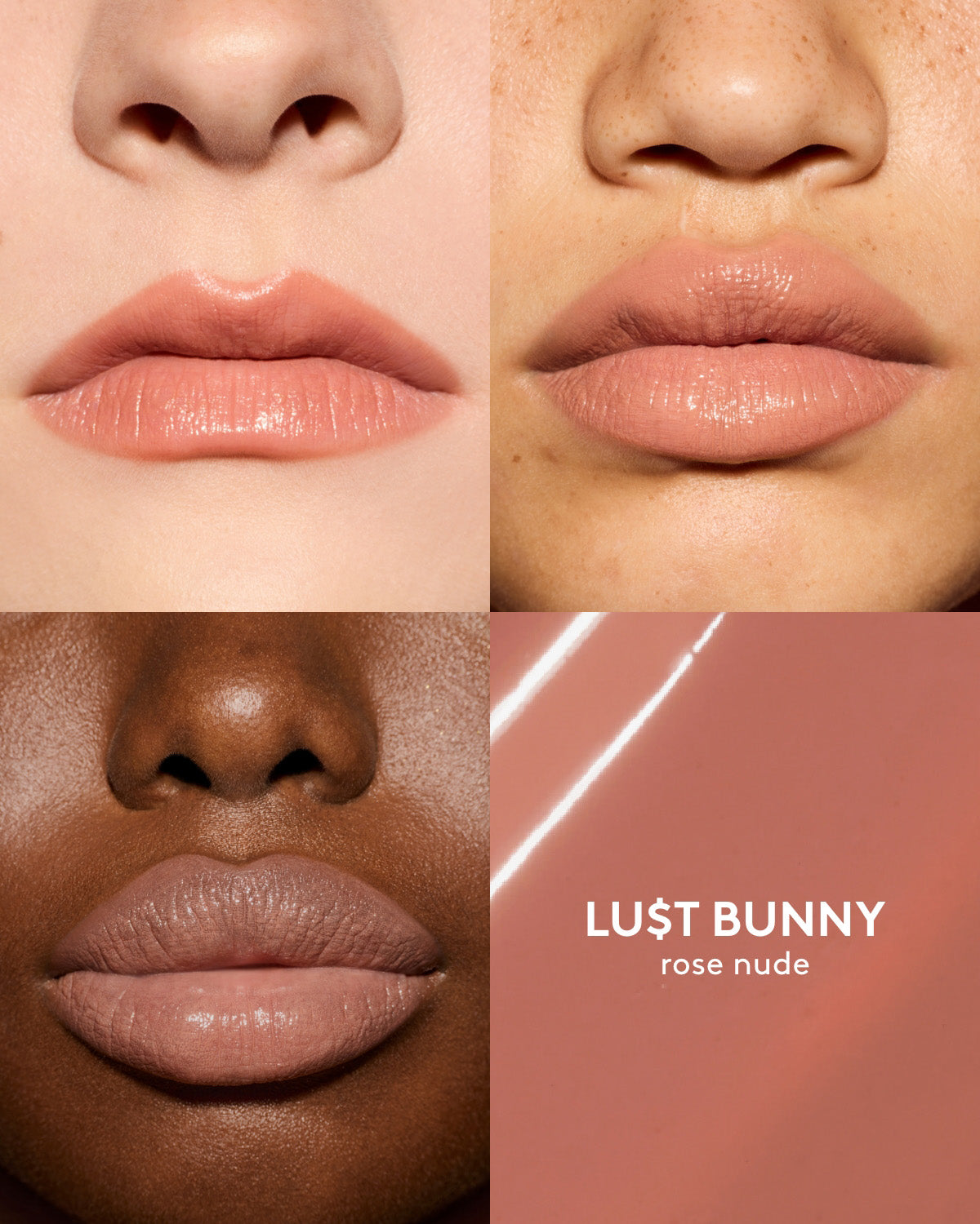 Fenty Beauty Gloss Bomb Stix gloss beige Lu$t Bunny stick brillant