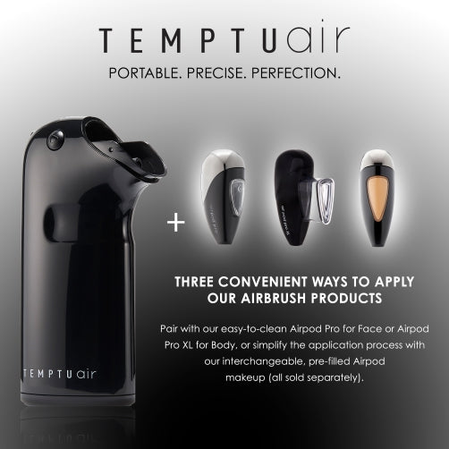 TEMPTU Air aérographe maquillage compresseur noir