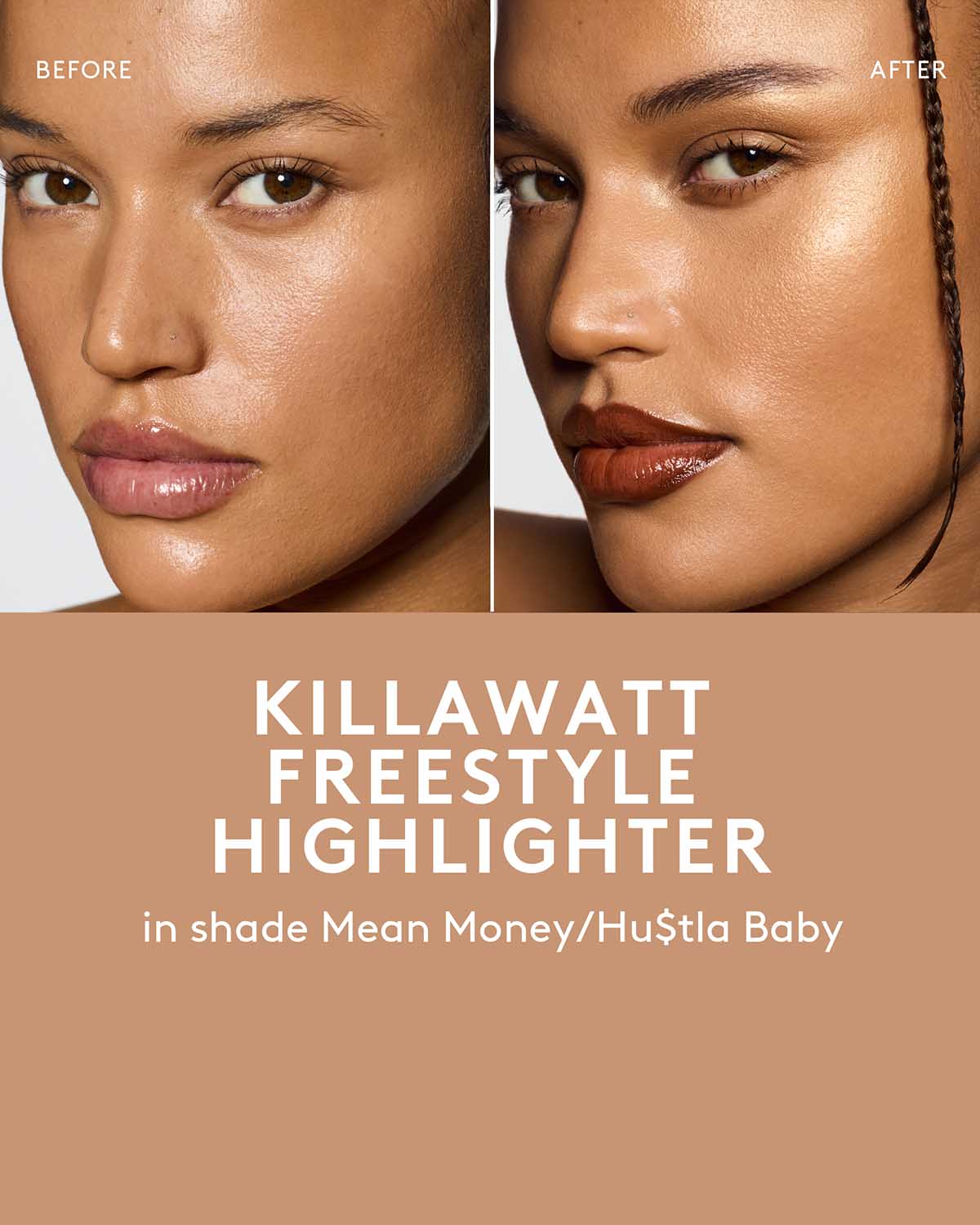 Fenty Beauty Killawatt highlighter Hu$tla Baby mini shimmer