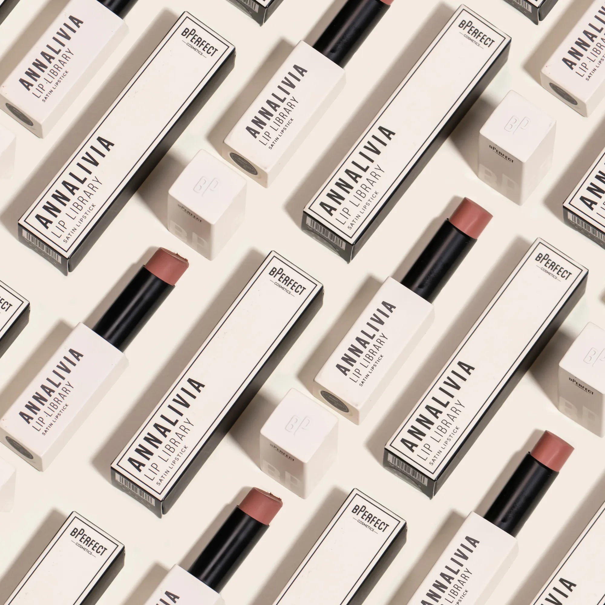 BPerfect x Annalivia Lip Library rouge à lèvres Iconic Rhea 3g nude pêche