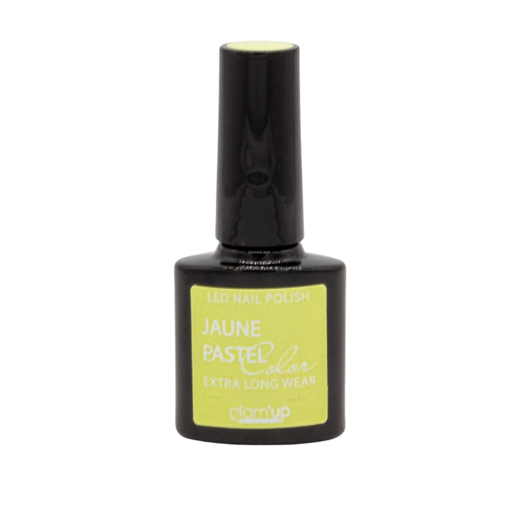 GLAM'UP Les Ongles Vernis Semi-Permanent Jaune Pastel