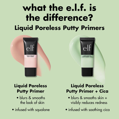 e.l.f. Putty Base Teint Poreless au Cica