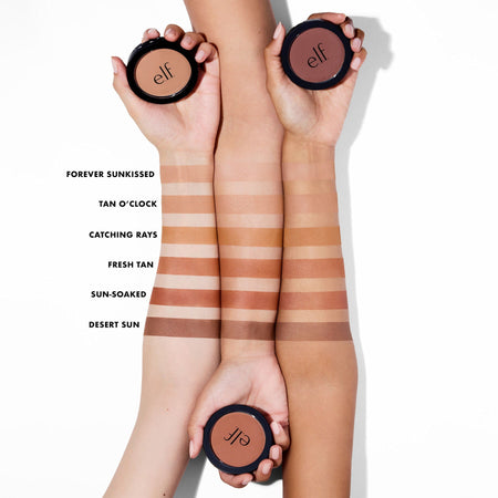 e.l.f. Primer-Infused Matte Bronzer poudre mate