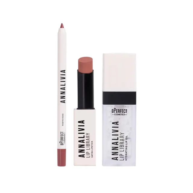 BPerfect x Annalivia Lip Library Trio kit lèvres Baby Boo 3 pièces
