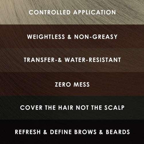 TEMPTU Root Touch-Up Air Pro kit cheveux brun