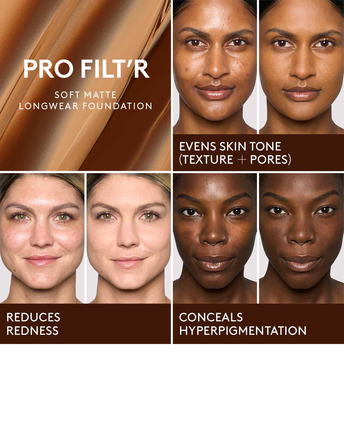 Fenty Beauty Pro Filt'r fond de teint 235 fini mat