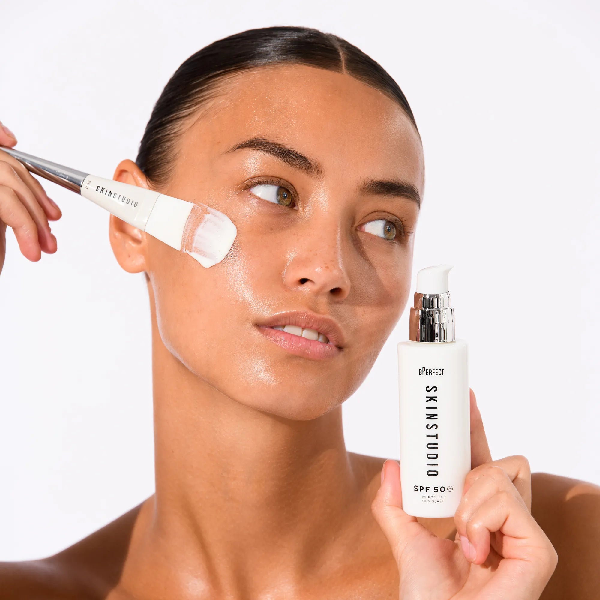 Be Perfect Skin Studio SPF Duo sérum SPF50 50ml + pinceau