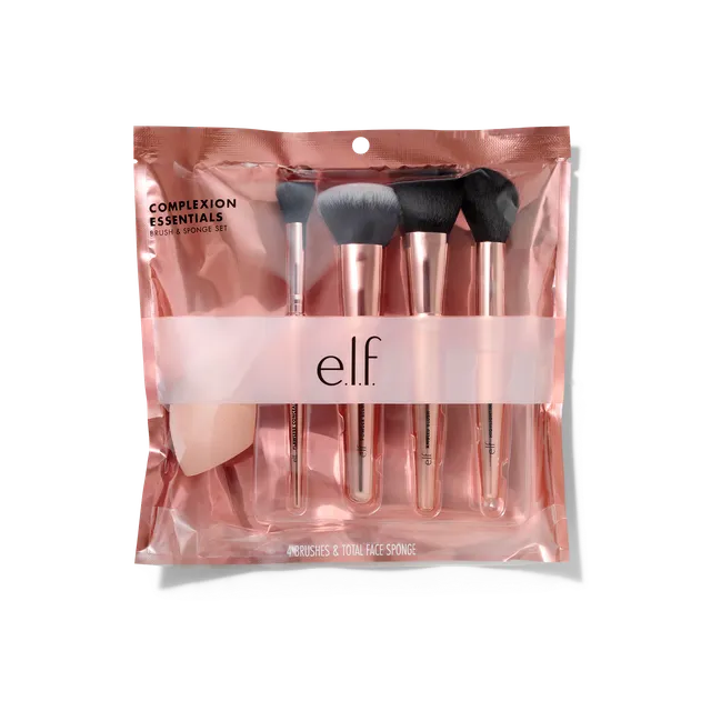 E.L.F. Complexion Essentials kit pinceaux teint 5 pièces