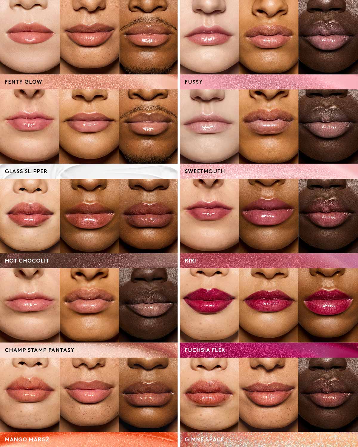Fenty Beauty Gloss Bomb gloss lèvres Gimme Space 9 mL crémeux