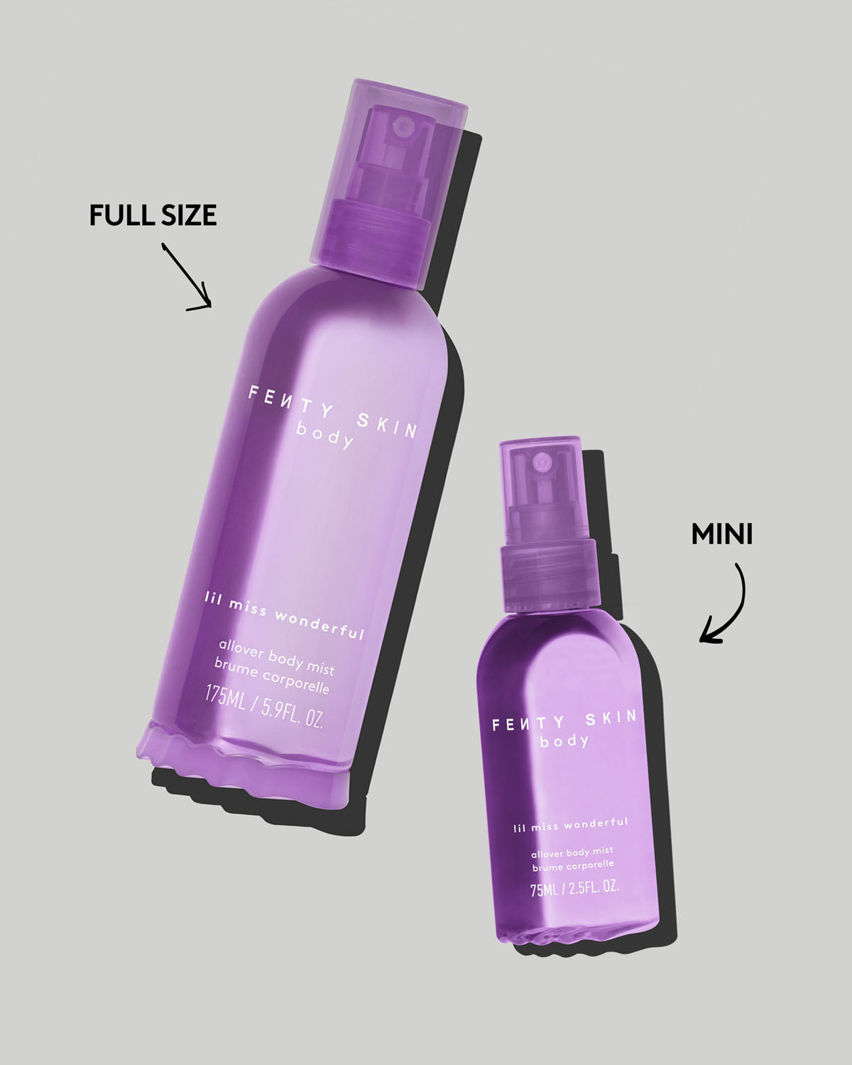 Fenty Beauty Allover Body Mist Lil Miss Wonderful brume 75ml pomme