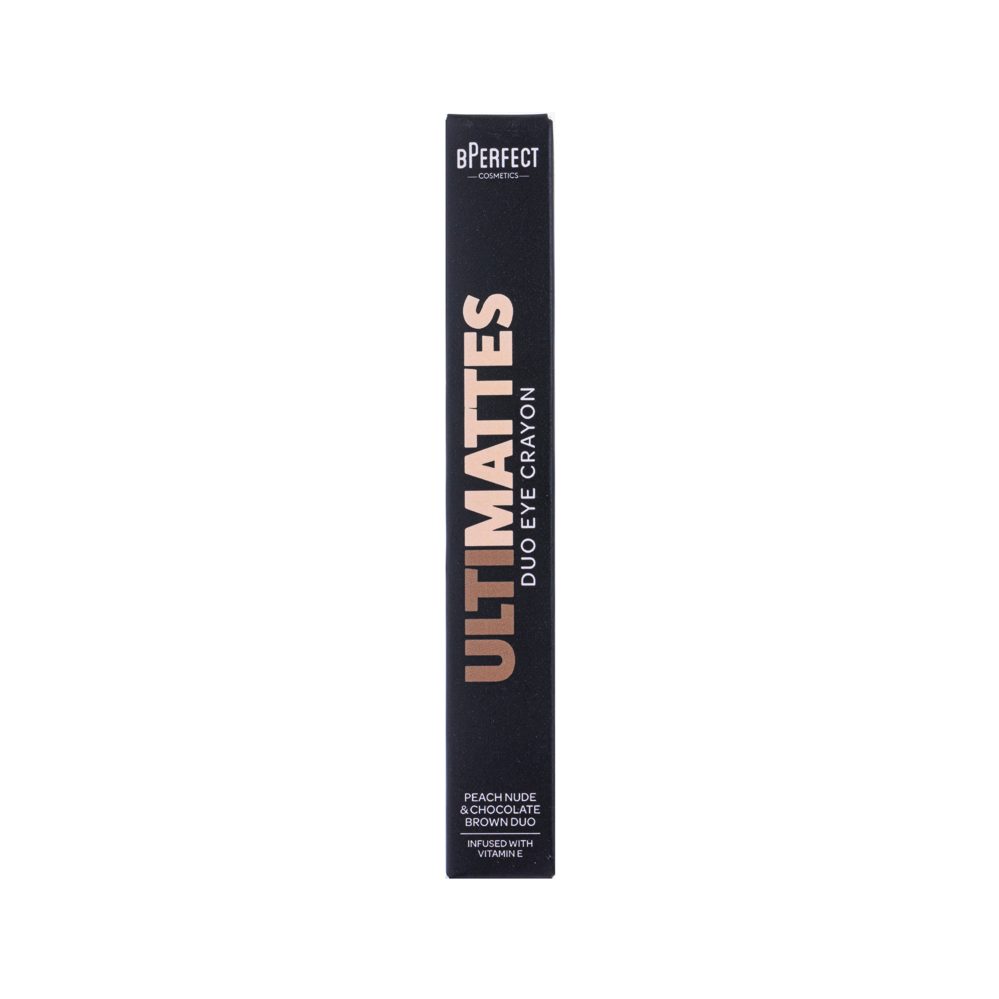 Be Perfect Ultimattes Duo crayon yeux Peach Nude + Chocolate 2g