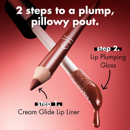e.l.f. Lip Plumping Gloss repulpant transparent