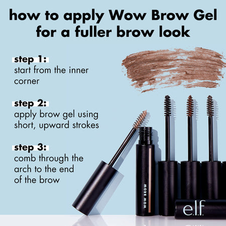 e.l.f. Wow Brow gel sourcils fibres volumateur