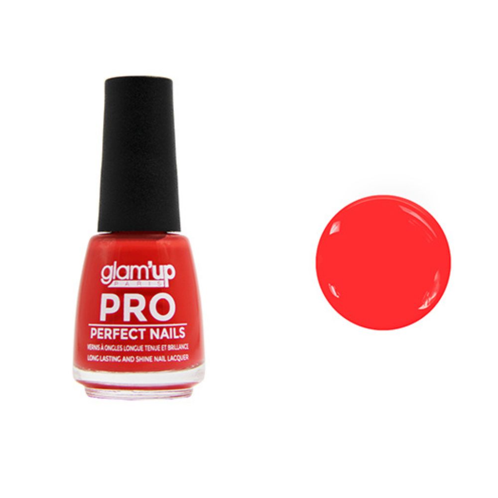 GLAM'UP Les Ongles Vernis XL Pro Effet Glow Life 18 ml brillant