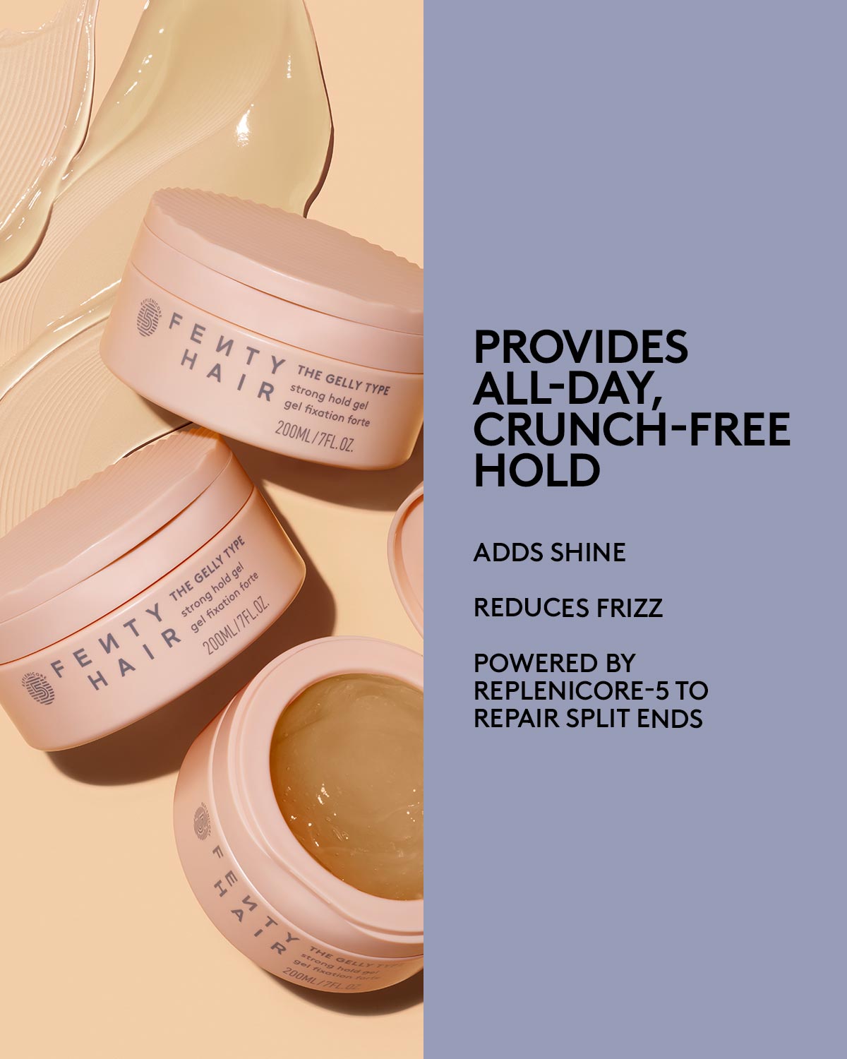Fenty Beauty Hair Stylers The Gelly Type Gel Fixation Forte 200 ml