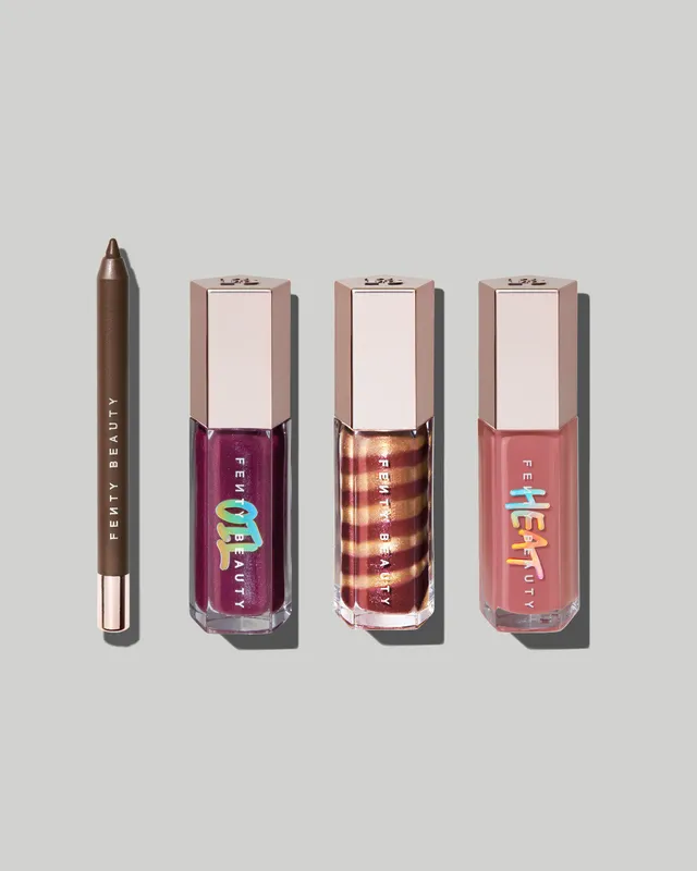 Fenty Beauty Glossy Posse IX coffret lèvres 4 pièces fini brillant