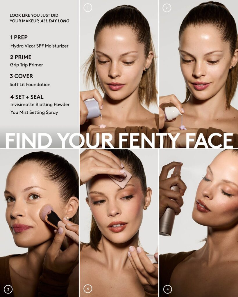 Fenty Beauty Lil Finish'rs Duo Spray Fixateur + Poudre Mat