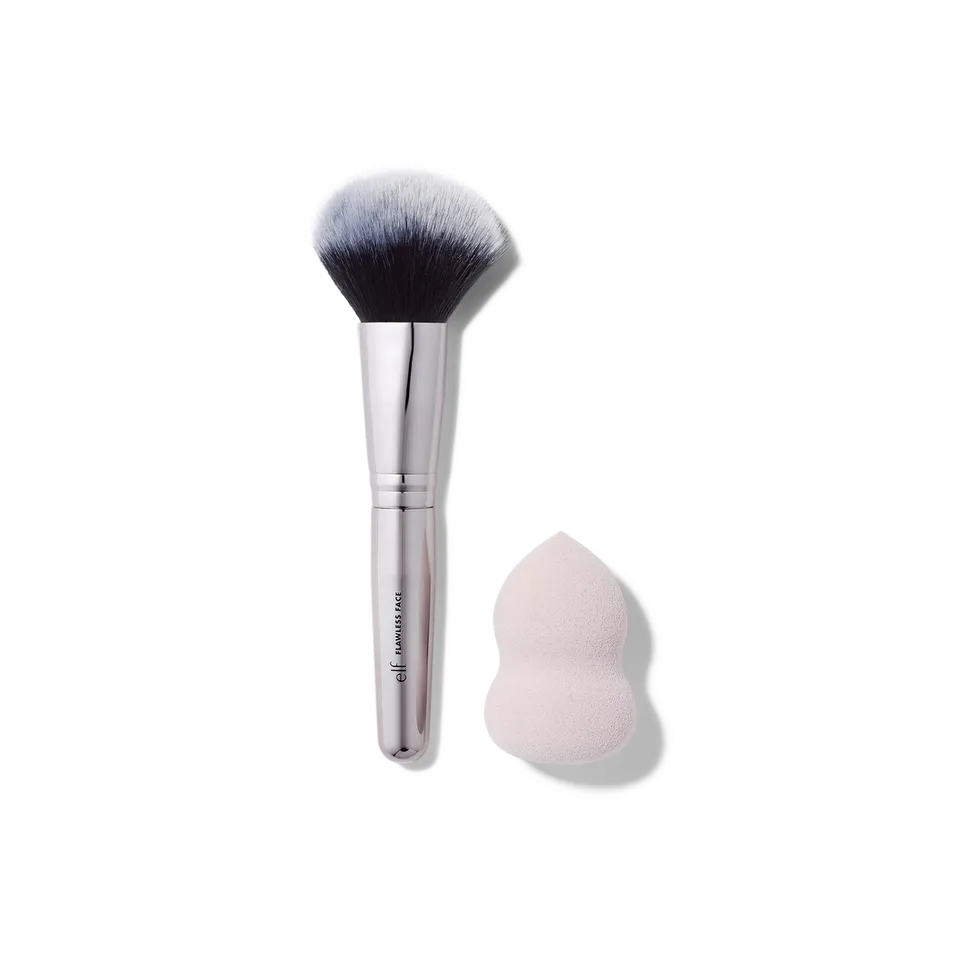 E.L.F. Complexion Brush & Sponge Duo set pinceau teint