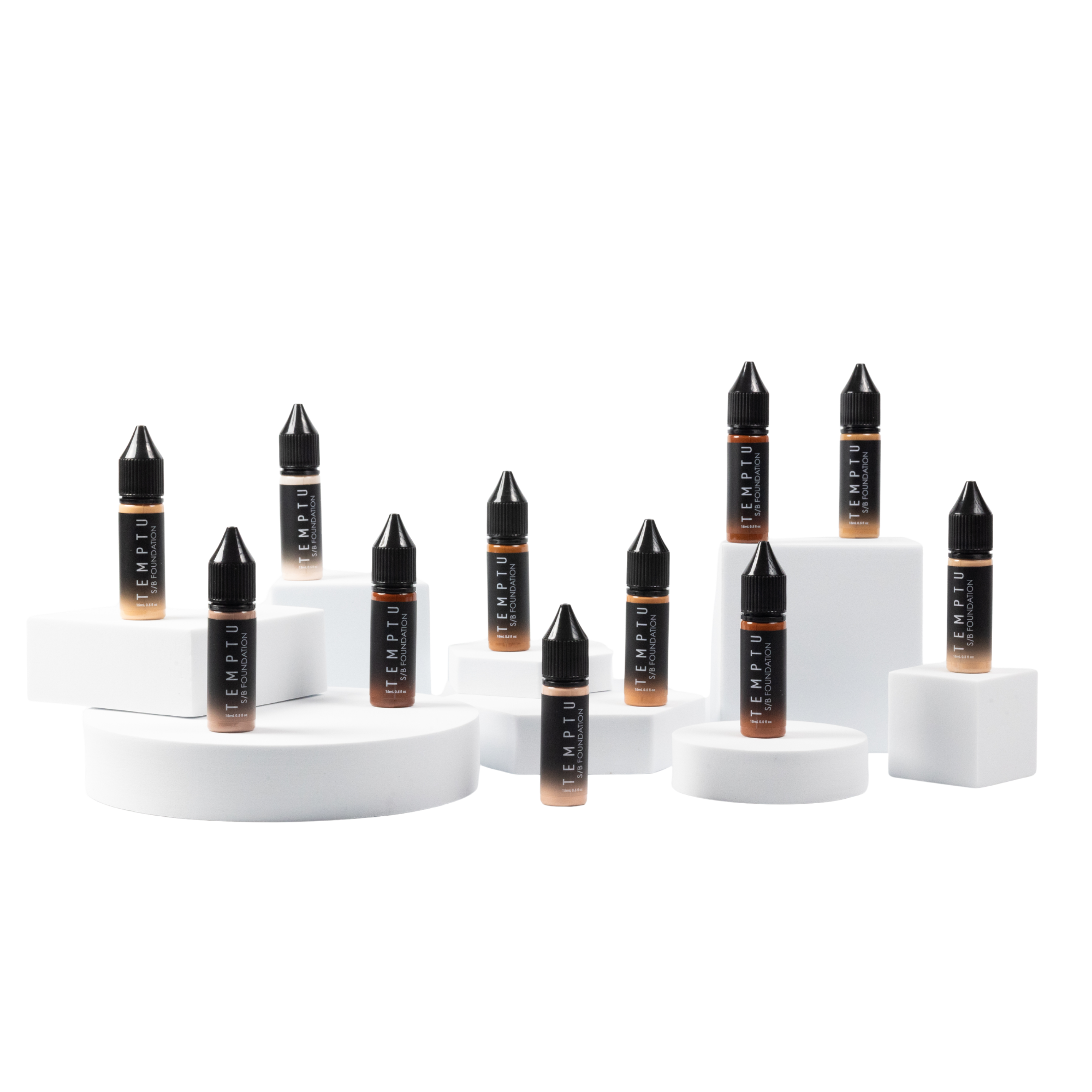 TEMPTU S/B Complete Foundation Set fond de teint airbrush 12 teintes lumineux