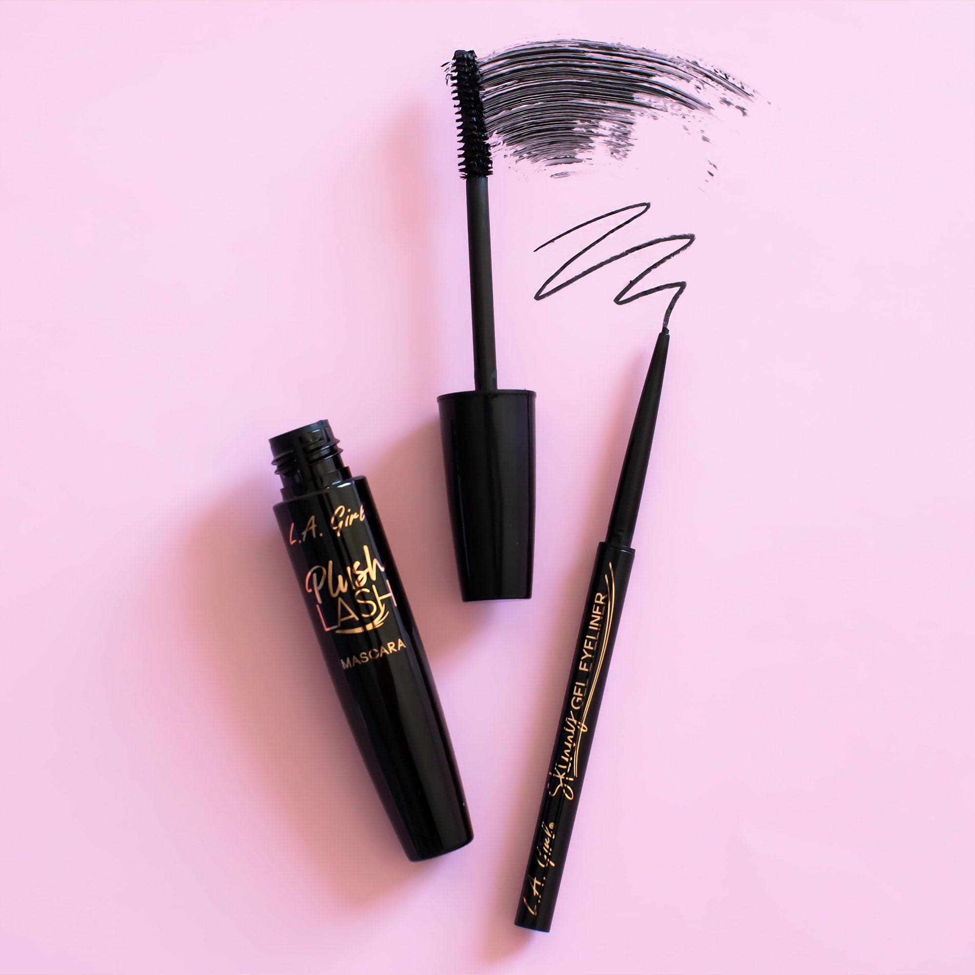 L.A. Girl Skinny Gel Eyeliner Silky Black GEL661