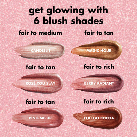 e.l.f. Halo Glow Blush Beauty Wand blush liquide lumineux