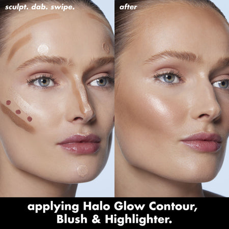 e.l.f. Halo Glow Blush Beauty Wand blush liquide lumineux