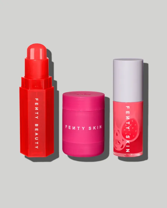 Fenty Beauty Pink Links coffret lèvres et joues huile + blush
