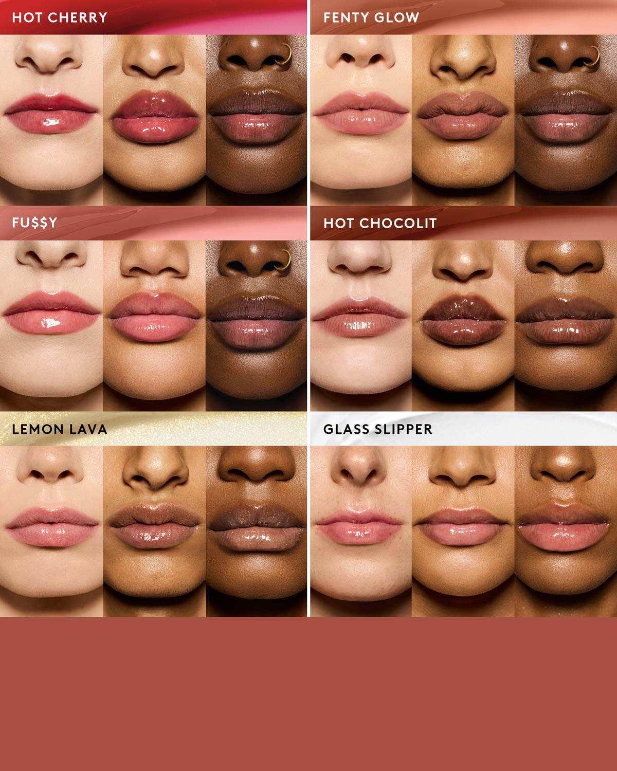 Fenty Beauty Gloss Bomb Heat Luminizer Gloss Hot Cherry 9 mL repulpant