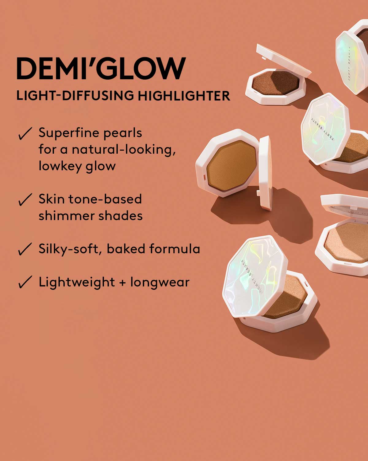 Fenty Beauty Demi'Glow Enlumineur Prosecco 8 ml