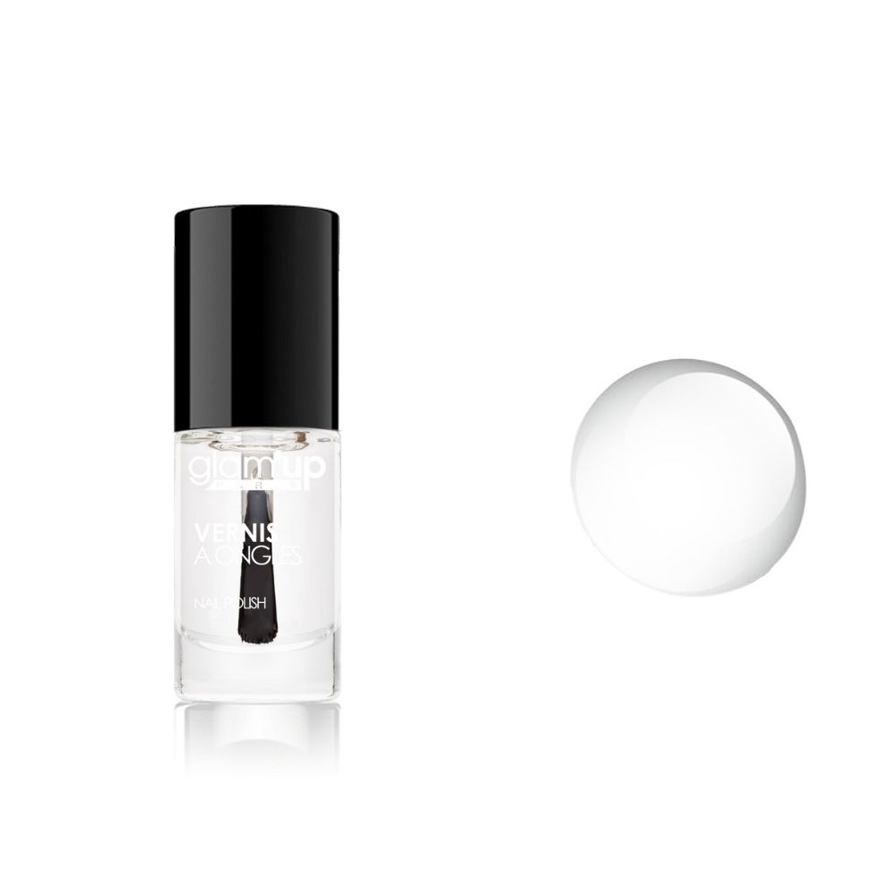 Glam'Up Les Ongles Vernis Transparent Clair vernis longue tenue