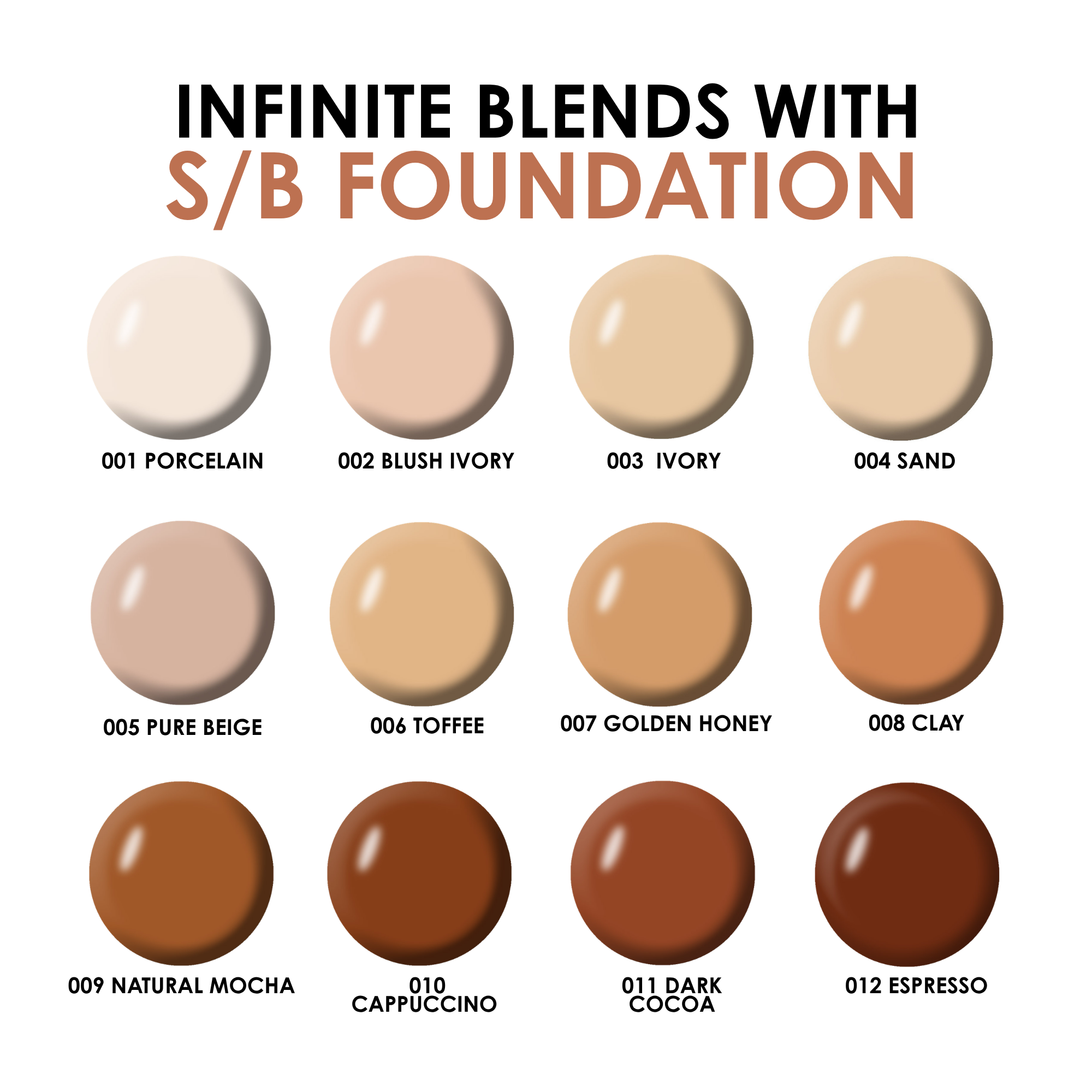 TEMPTU S/B Foundation fond de teint Ivory 003 0.5 oz couvrance modulable