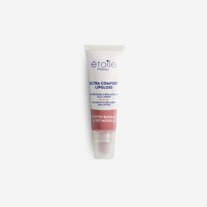 Etoile by Rougj Lèvres LipGloss 4 gloss rose nude effet mouillé