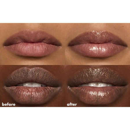 E.L.F. O FACE baume lèvres pailleté Choco-Litty hydratant