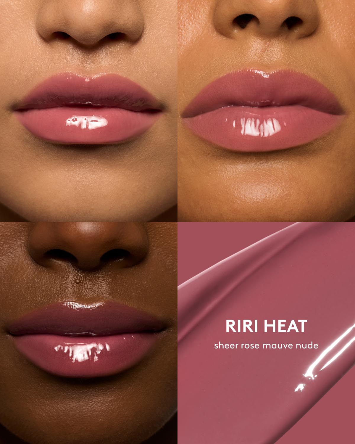 Fenty Beauty Gloss Bomb Heat Luminizer Gloss RiRi Heat 9 mL repulpant