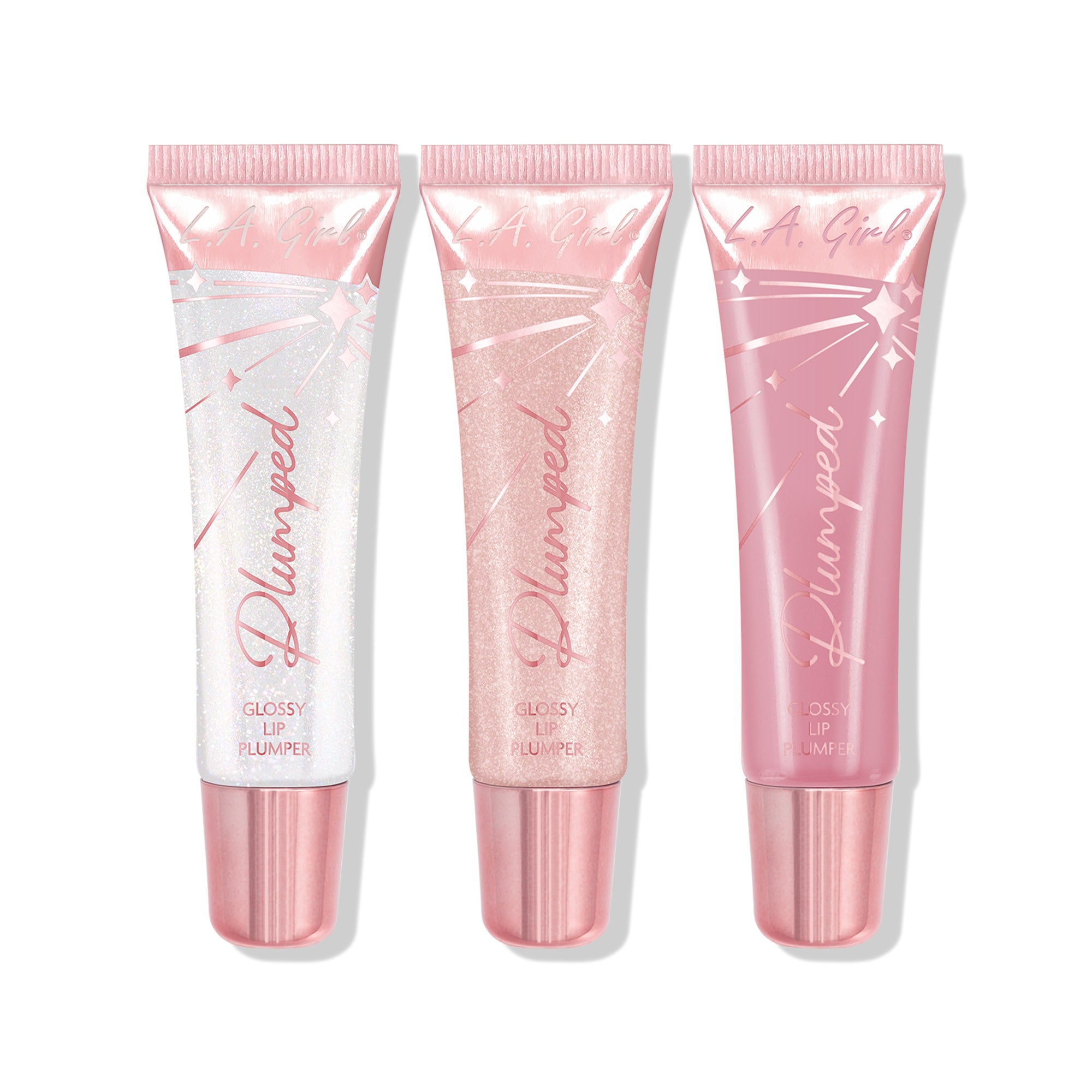 L.A. Girl Kits 3pc Lip Plumper coffret gloss G43387 Plumped volume