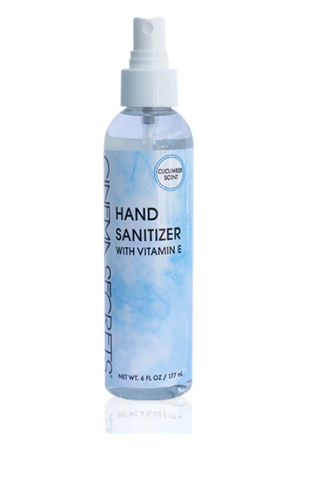 Cinema Secrets Hand Sanitizer spray mains 6 oz vitamine E