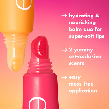 E.L.F Squeeze Me More Lip Balm Duo baume lèvres teinté 2 teintes