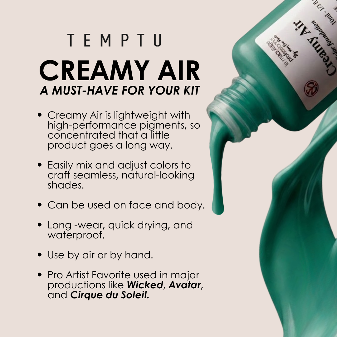 TEMPTU Creamy Air Creative Colors fond de teint 10 ml