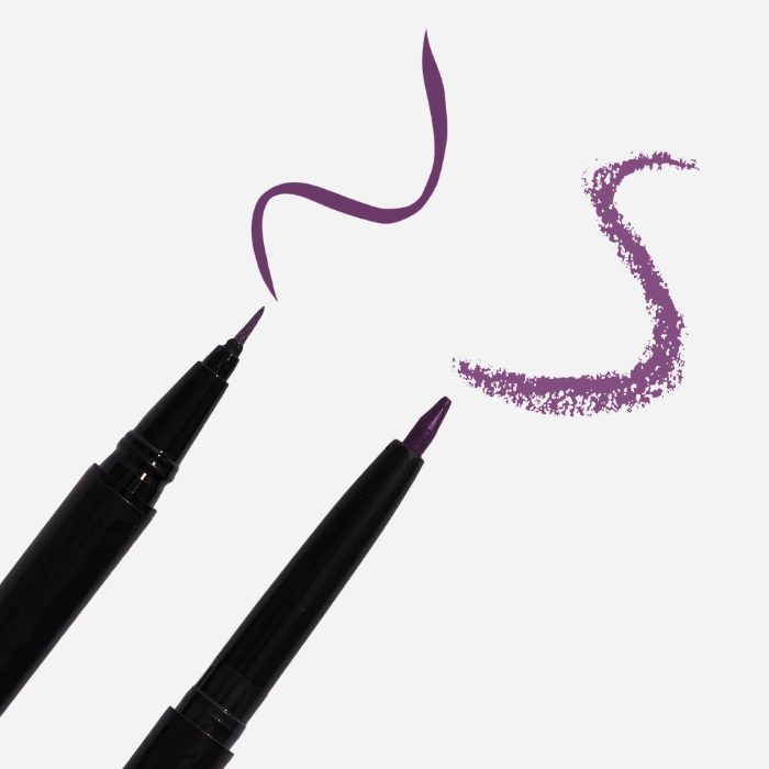 Etoile by Rougj x Liu Jo Double Liner eyeliner Autunno violet