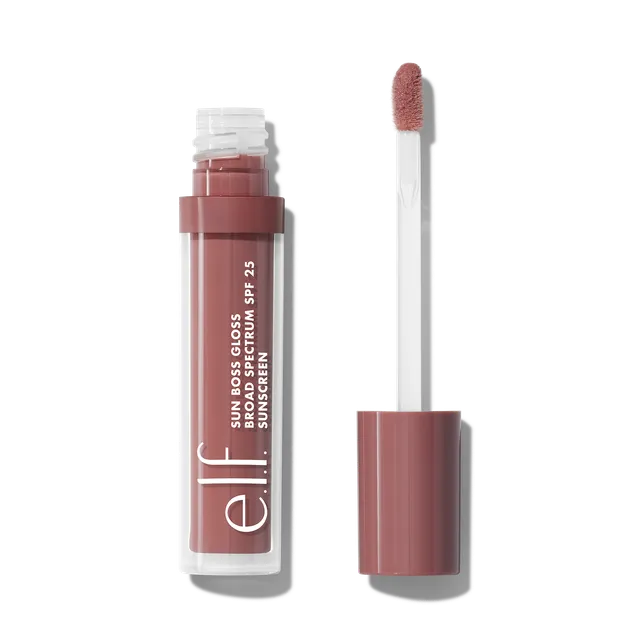E.L.F Sun Boss Gloss SPF 25 gloss lèvres teinté haute brillance
